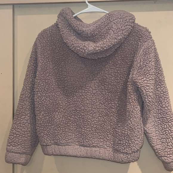 Modetta fleece hoodie preowned size med 10/12 laven color - Picture 8 of 8